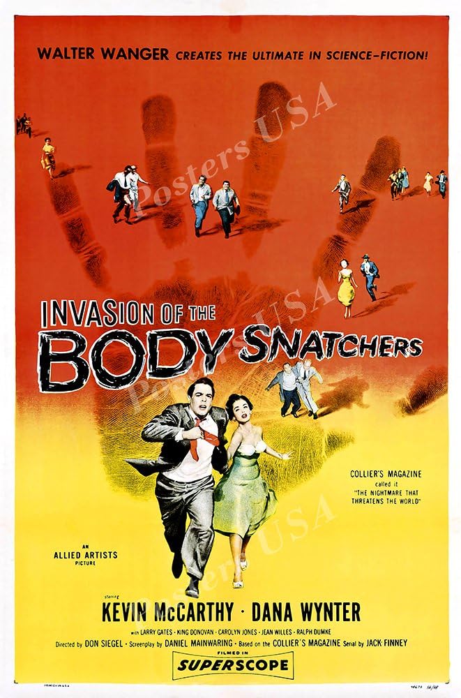 Posters USA Invasion of the Body Snatchers GLOSSY FINISH Movie Poster - FIL913 (16" x 24" (41cm x 61cm))