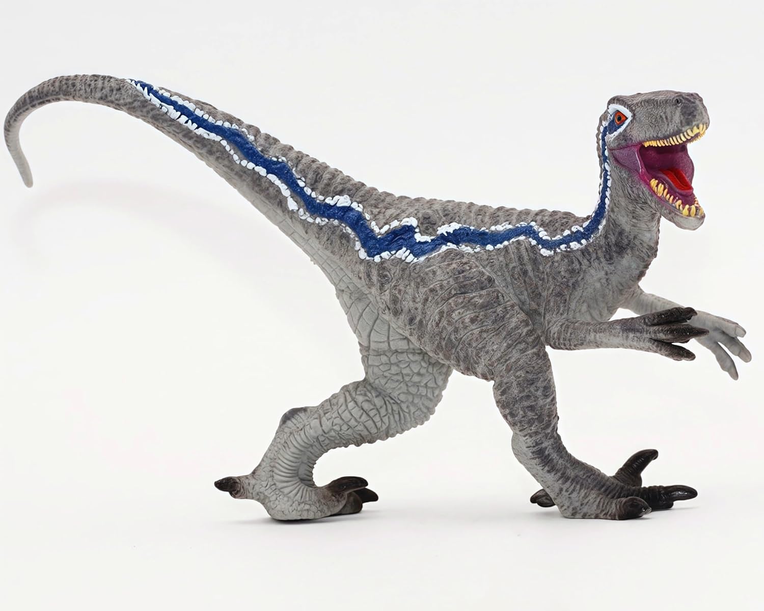 Gemini&Genius Velociraptor Action Figure Toy for Kids, Dinosaur Toy Figurine, Great Birthday Gift, Cake Topper, Role Play, Collection Dino for Kids