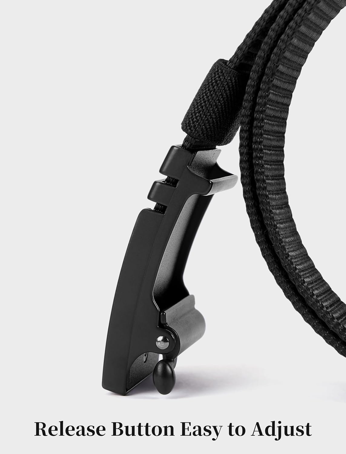 Tactical Ratchet Belts for Men, Golf Nylon Web Work Belt with Automatic Slide Buckle, Adjustable Trim to Fit - Image 5