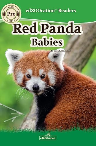 Miniatura 2 de Wildlife Tree Paquete de animales de zoológico de panda rojo de peluche de 12 pulgadas con libro de pre-lectura, juguete educativo y juego de libros