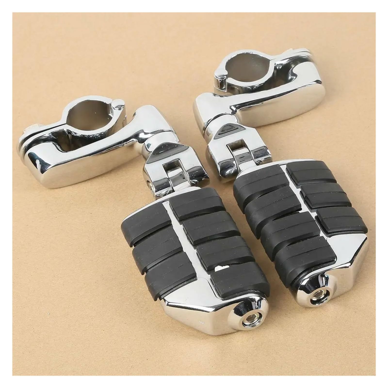 para Road King y Street Glide, estriberas de Carretera de 1-1/4" (32 mm), reposapiés, Protector de Motor(Solo 1 estribera).