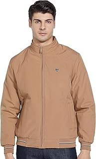 Qube By Fort Collins Men's Polyester Standard Length Regular Fit Lightweight Winter Jacket - Stylish & Comfortable for Cas... Price In India