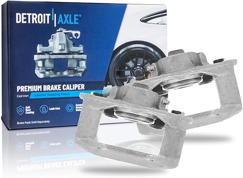 Miniatura 57 de Detroit Axle - Pinza de freno delantera derecha con soporte de repuesto para Chevrolet Equinox Captiva Sport Pontiac Torrent Saturn Vue Suzuki XL-7