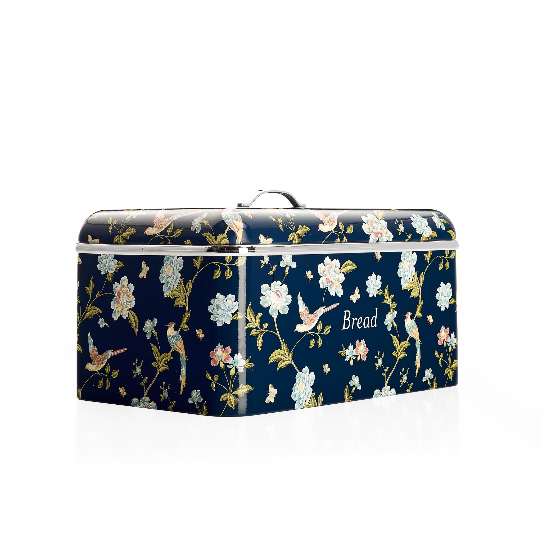 Laura Ashley VQ Bread Bin - Elveden Navy