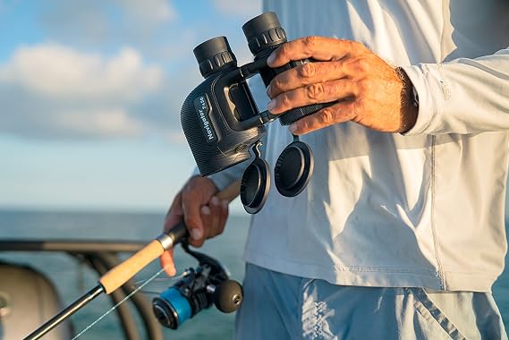 Steiner 7x30 Navigator Marine Binoculars with Open Bridge Design and Sports Auto-Focus, No Compass