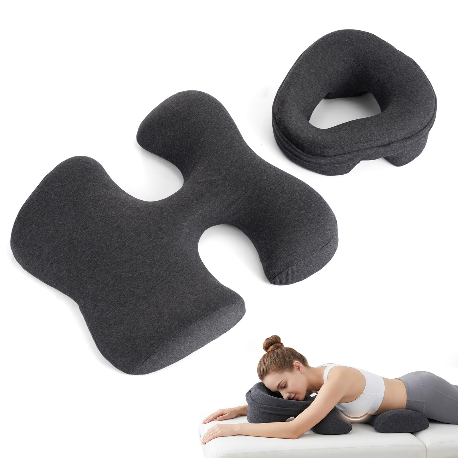 View 1 of SAGUD Memory Foam Breast Pillow for Massage