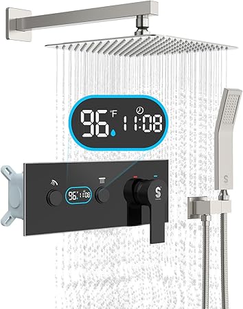 LED Digital Display Shower System