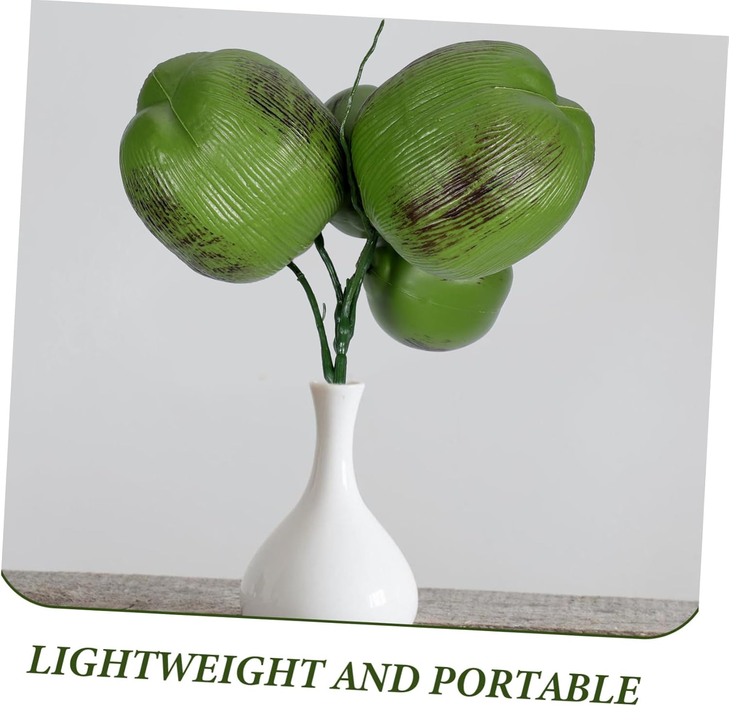 Realistic Artificial Coconut Fruit for Party Decorations Party Supplies Decor