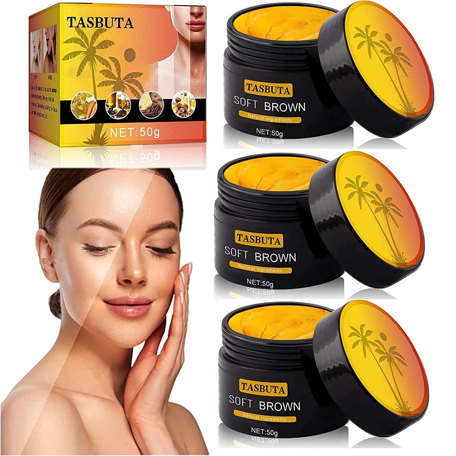 Tanning Gel, Tanning Accelerator Cream, Intense Tanning