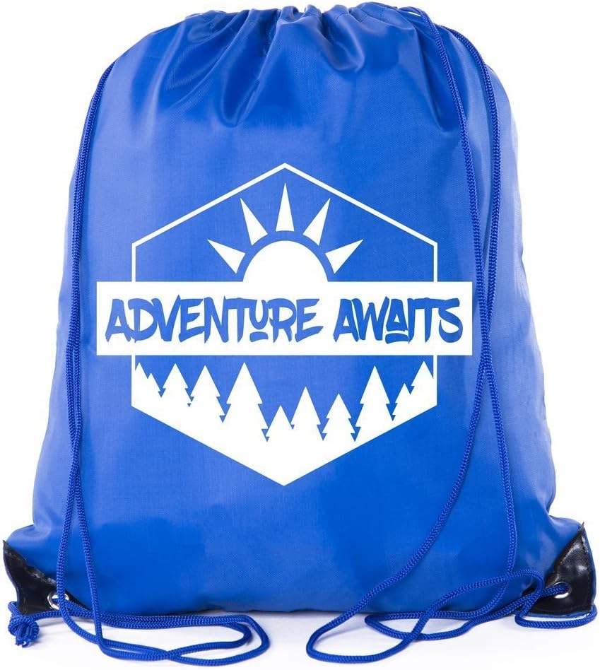 Mato & Hash Camping Drawstring backpack for Birthday parties and Summer Camp