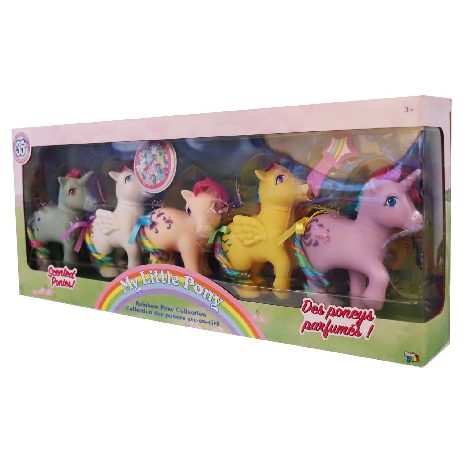 Bas 35260 Basic Fun My Little Retro Rainbow Pony Gift Desertcart