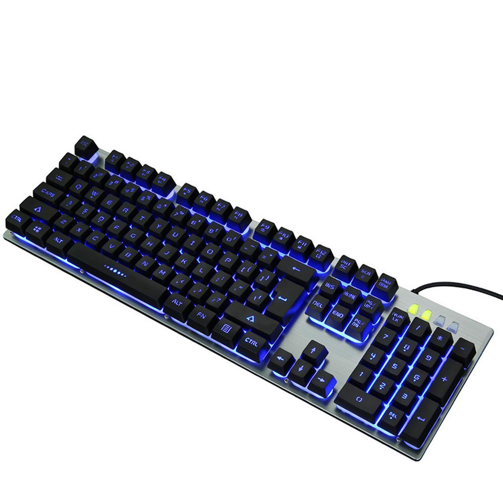 Amazon.co.jp: メカニカルゲーミングキーボード、LEDレインボー