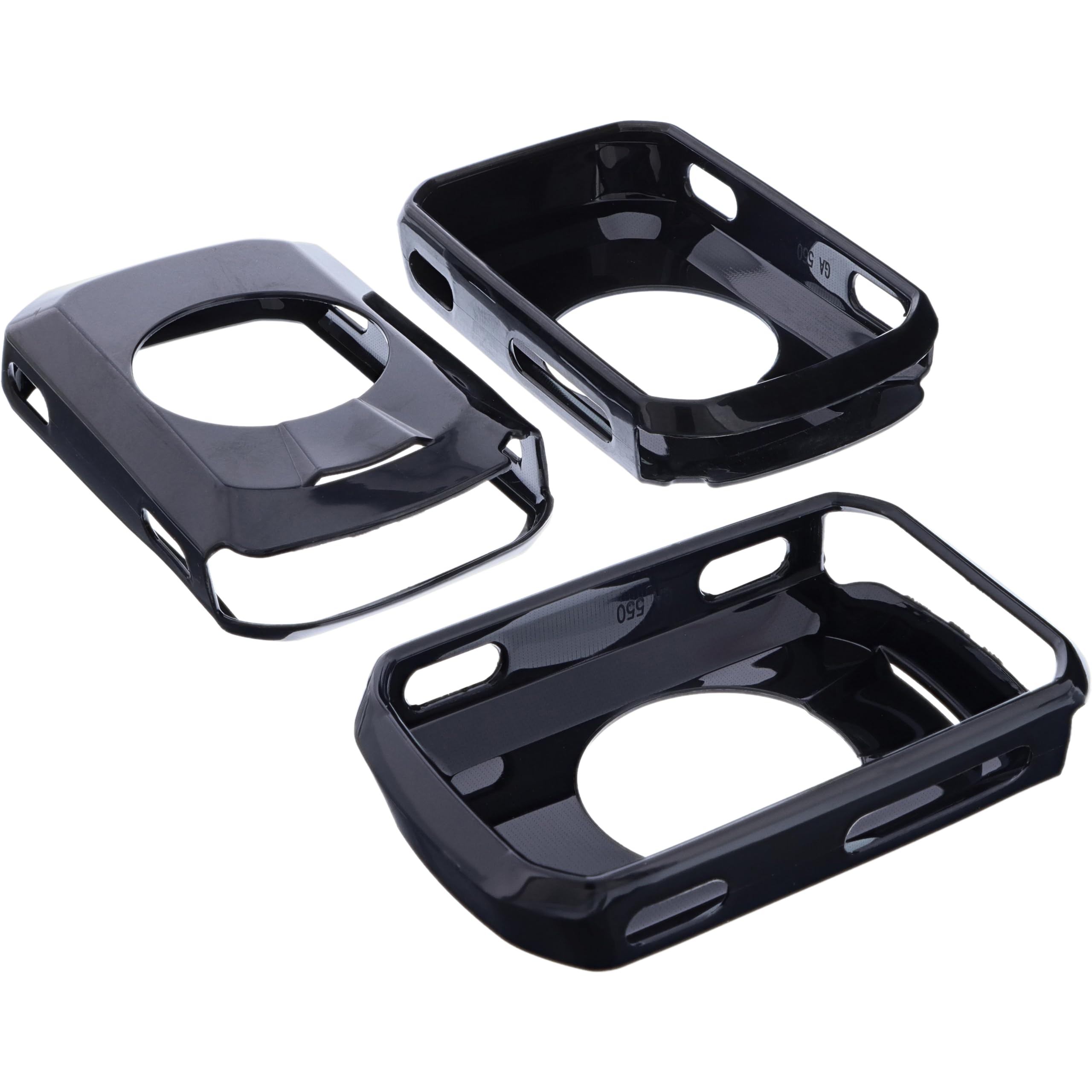 Custodia Compatibile con Garmin Edge 550/850 Cover Protettiva TPU Borsa Nero Antiurto AntiGraffio per MTB Bici da Strada e-Bike
