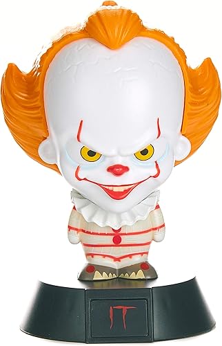 Pennywise - Icono coleccionable basado en la novela de Stephen King ideal Night Dormitorios de niños, oficina y hogar, productos de iluminación de