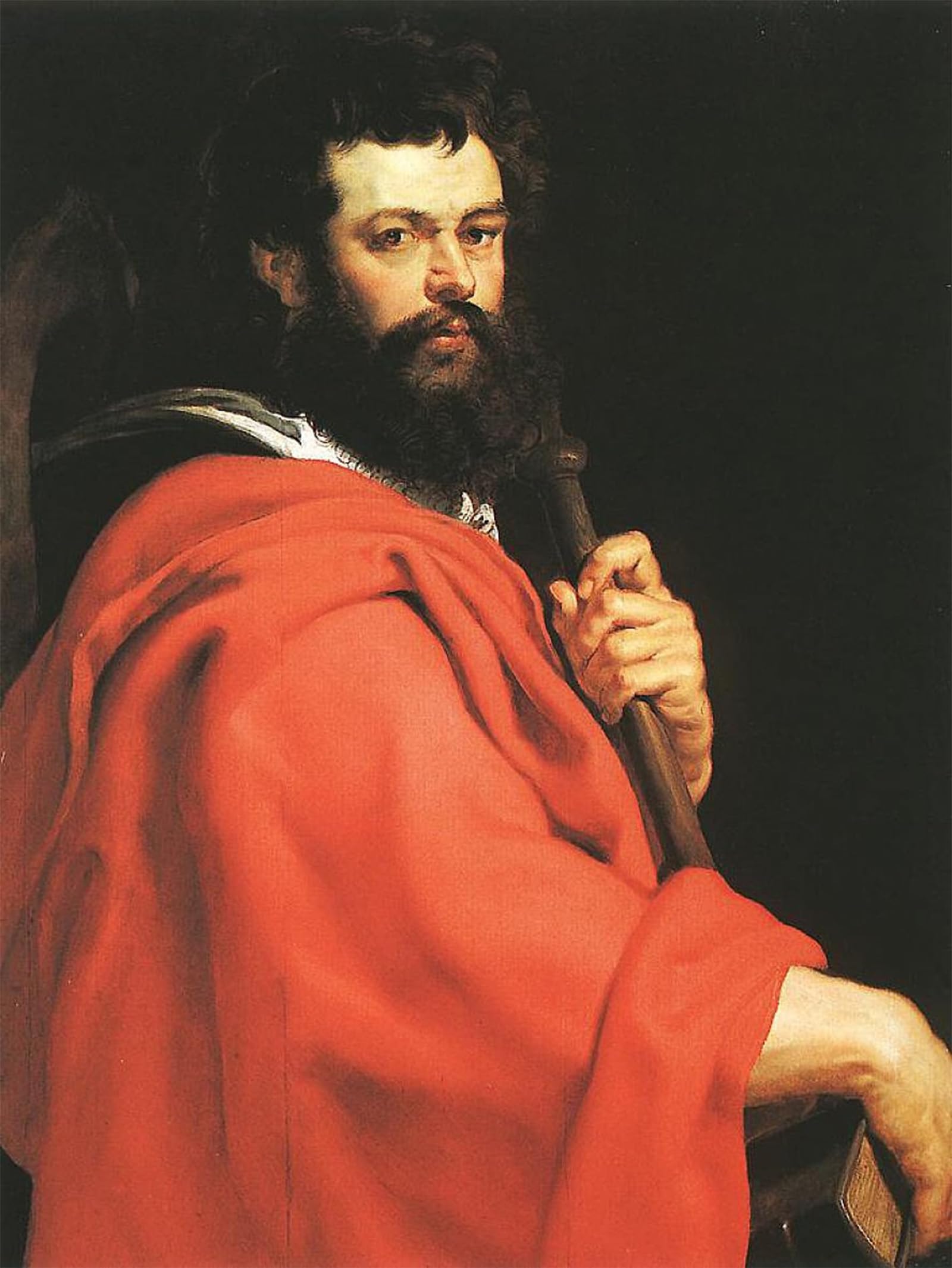 ARTXLXXBN Famous Print Painting Colorful Art Print St the Apostle by Peter Paul Rubens Canvas Art Decorations for Home Decor 60x90cm