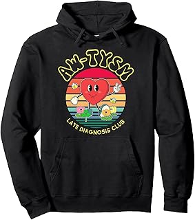 Aw-Tysm Late Diagnosis Club Design Pullover Hoodie