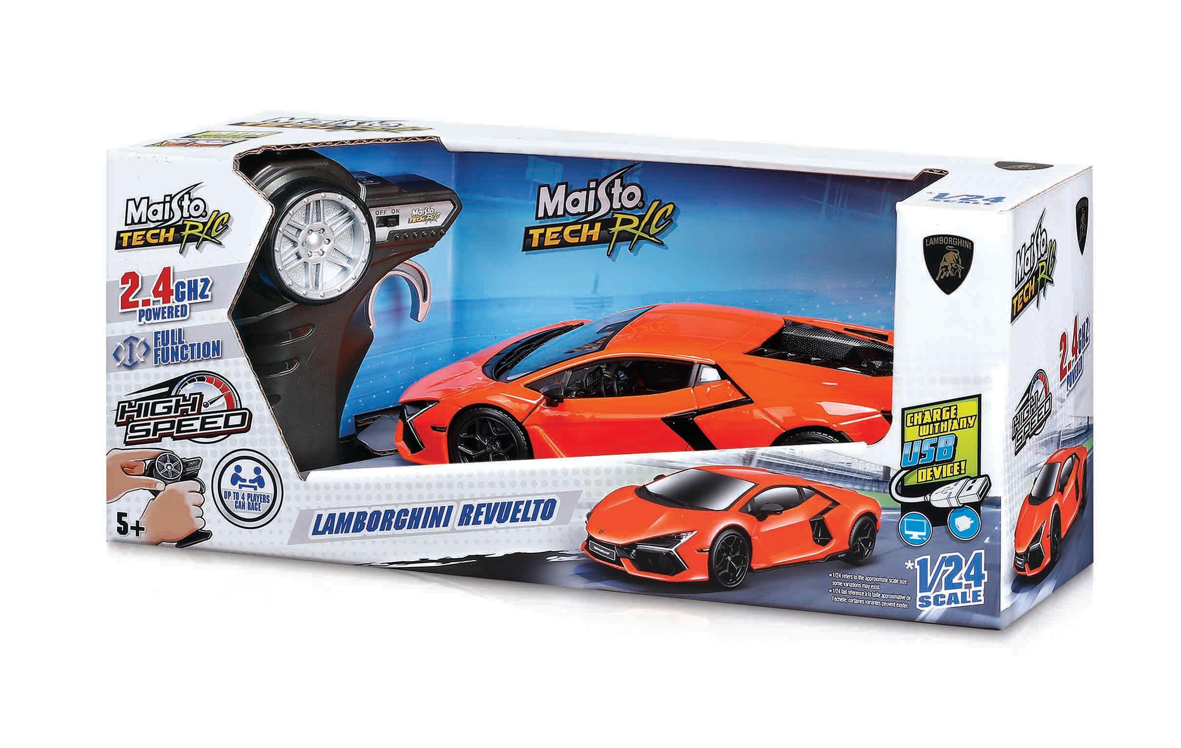Maisto 1:24 Premium RC Lamborghini Revuelto 2.4GHz Remote Control Car