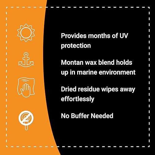 Miniatura 5 de Boat Bling - Cera rápida Quickie Sauce de alto brillo, 32 onzas