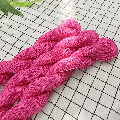 Miniatura 2 de Hilo de ganchillo para tejer a mano, 100 % lino natural, 5.25 onzas, fresco y cómodo para posavasos de verano, chaleco, chal, cárdigan, top 23 0.81