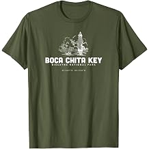 Boca Chita Lighthouse Biscayne National Park Tee T-Shirt