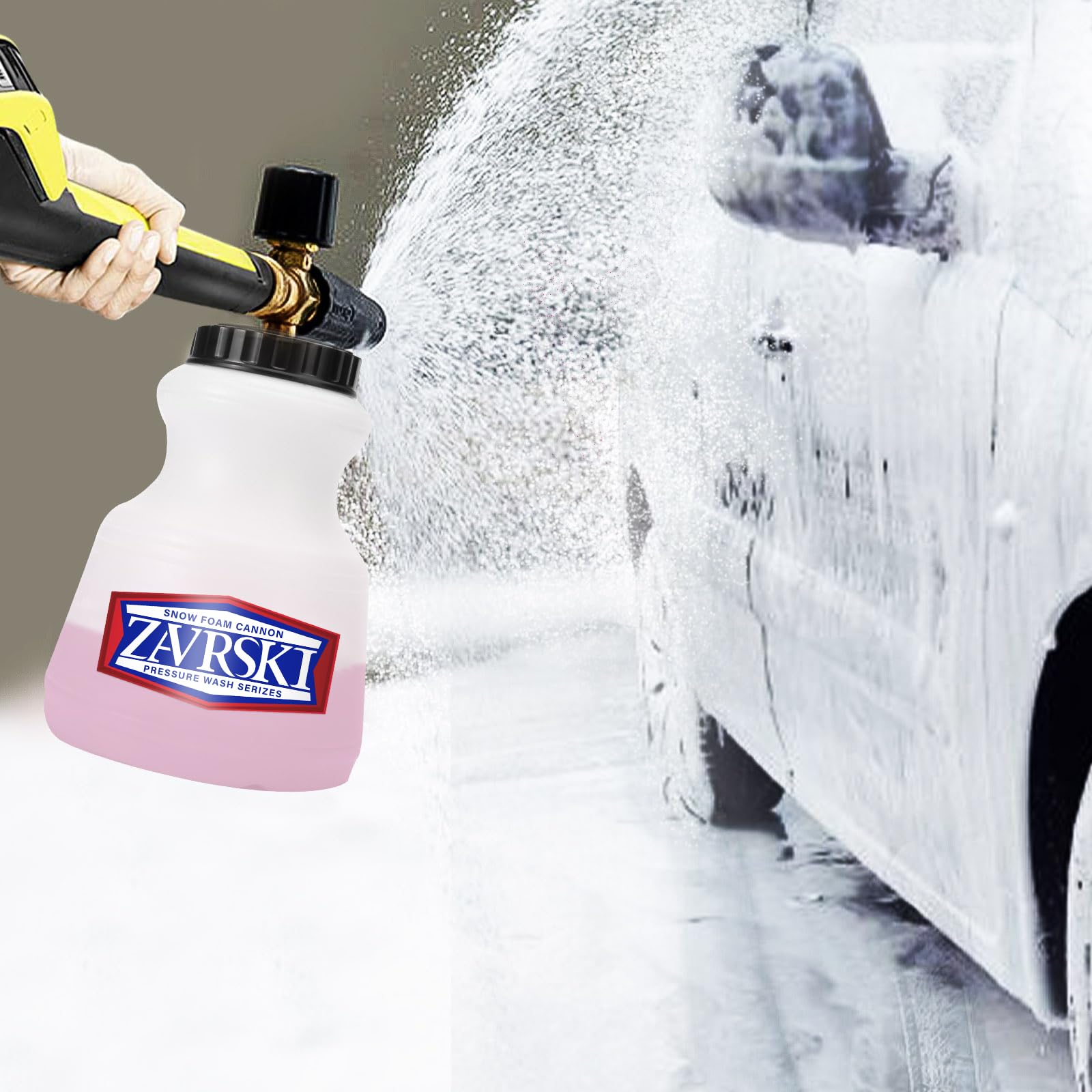Pistola a schiuma ad alta pressione, erogatore di sapone con lancia a