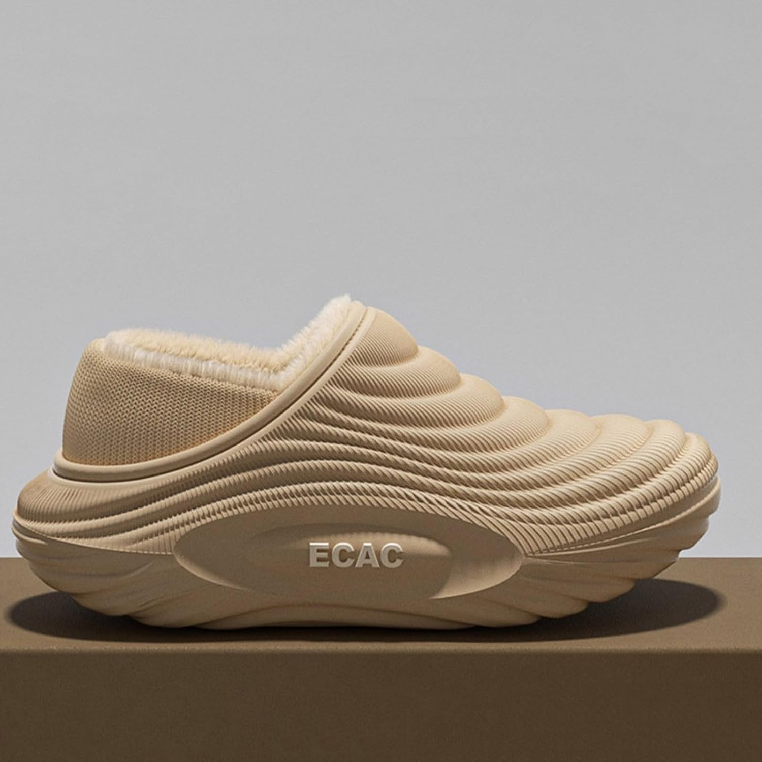 Women Furry Lined Slippers Clogs Waterproof Warm Fuzzy Winter Slipper Home Slipper Non-Slip Garden Shoes Mule Indoor Outdoor - Image 3