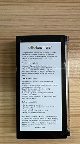 Miniatura 3 de Extensiones de pestañas inferiores de color negro, rizo C, 0.003 in, mezcla de 0.197-0.276 in, 0.197 in, 0.236 in, 0.276 in, suministros