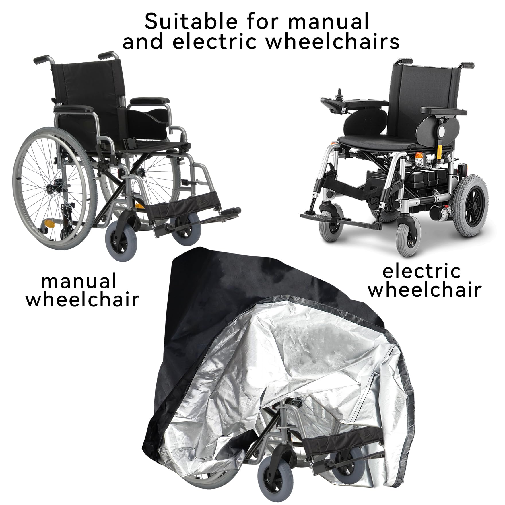Klmnop Wheelchair Cover - Image 3