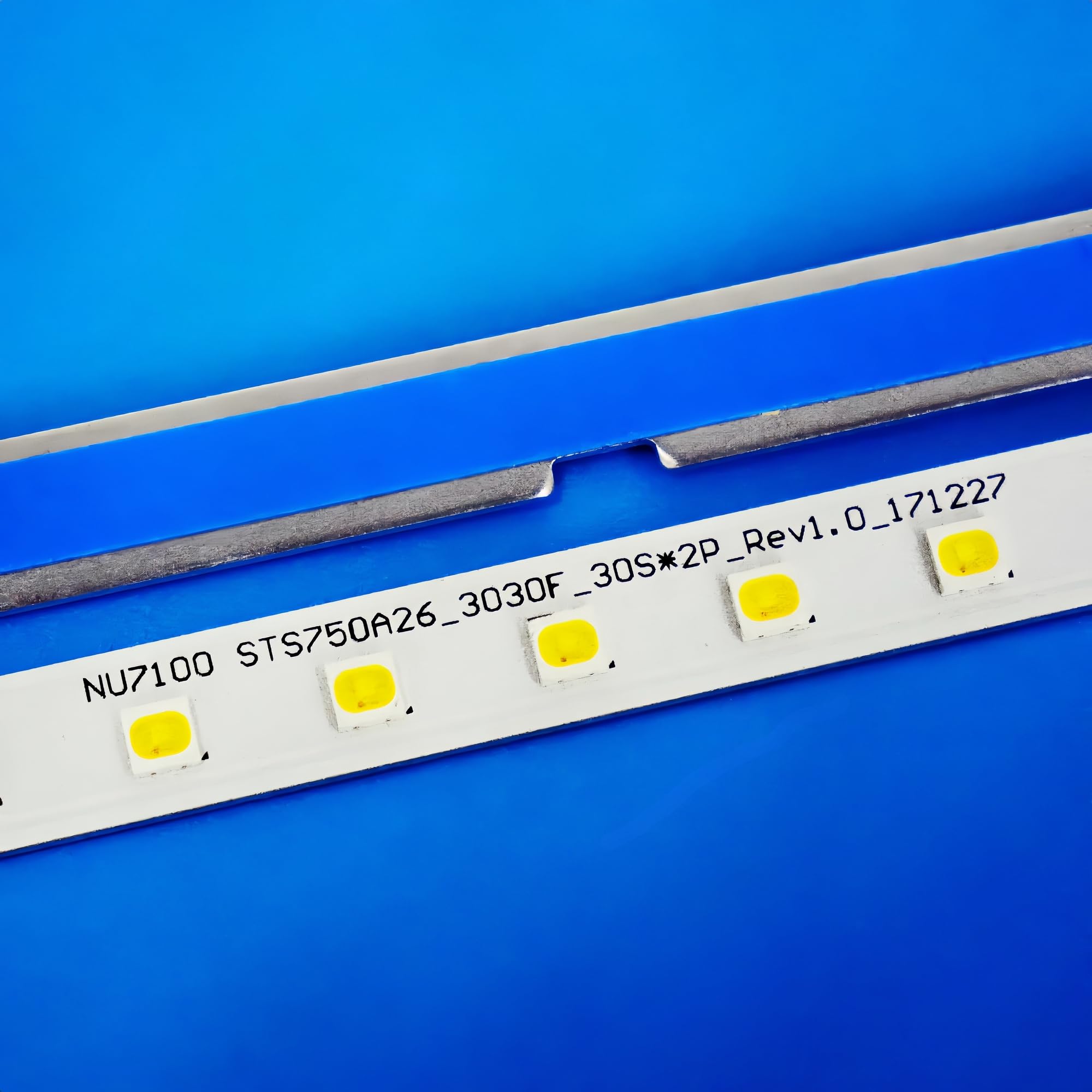 3 strisce di retroilluminazione a LED per TV da 75" STS750A26_3030F BN96-46078A UN75NU6900F UN75NU7100F UN75NU6950F UN75NU6900FXZA UN75NU7100FXZA UN75NU6950FXZA UN75NU6950FXZA UN75NU6950FXZA