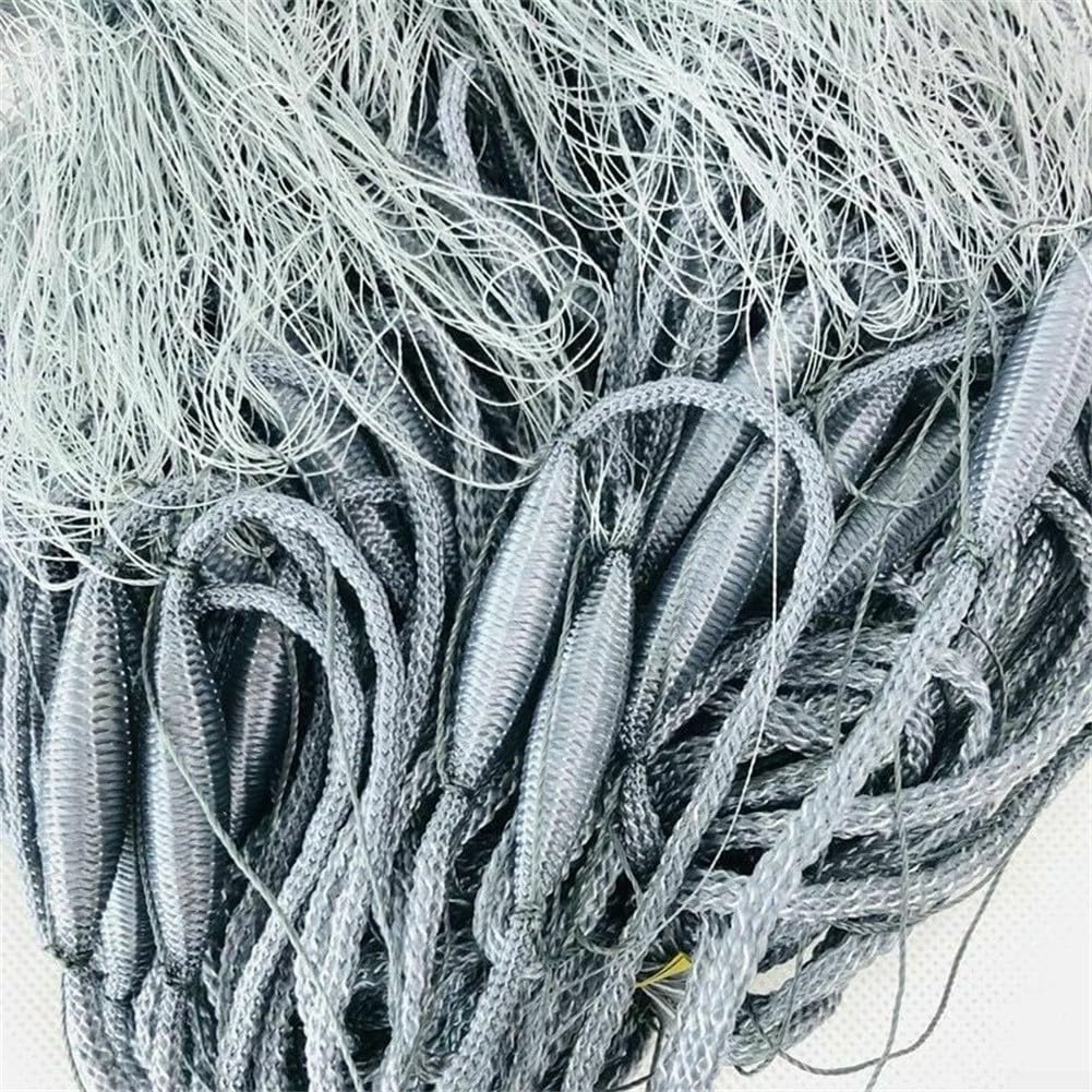DAZZLEEX Rete da Pesca A Mano in Nylon Ad Alta Resistenza Monofilamento Con Forte Trazione - Rezzaglio da Mare 1,8 X 30 M