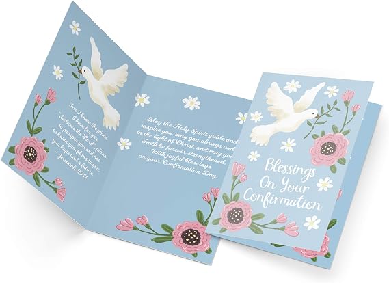 Prime Greetings Religious Confirmation Card, Congratulations Confirmation Cards, Catholic, Christian