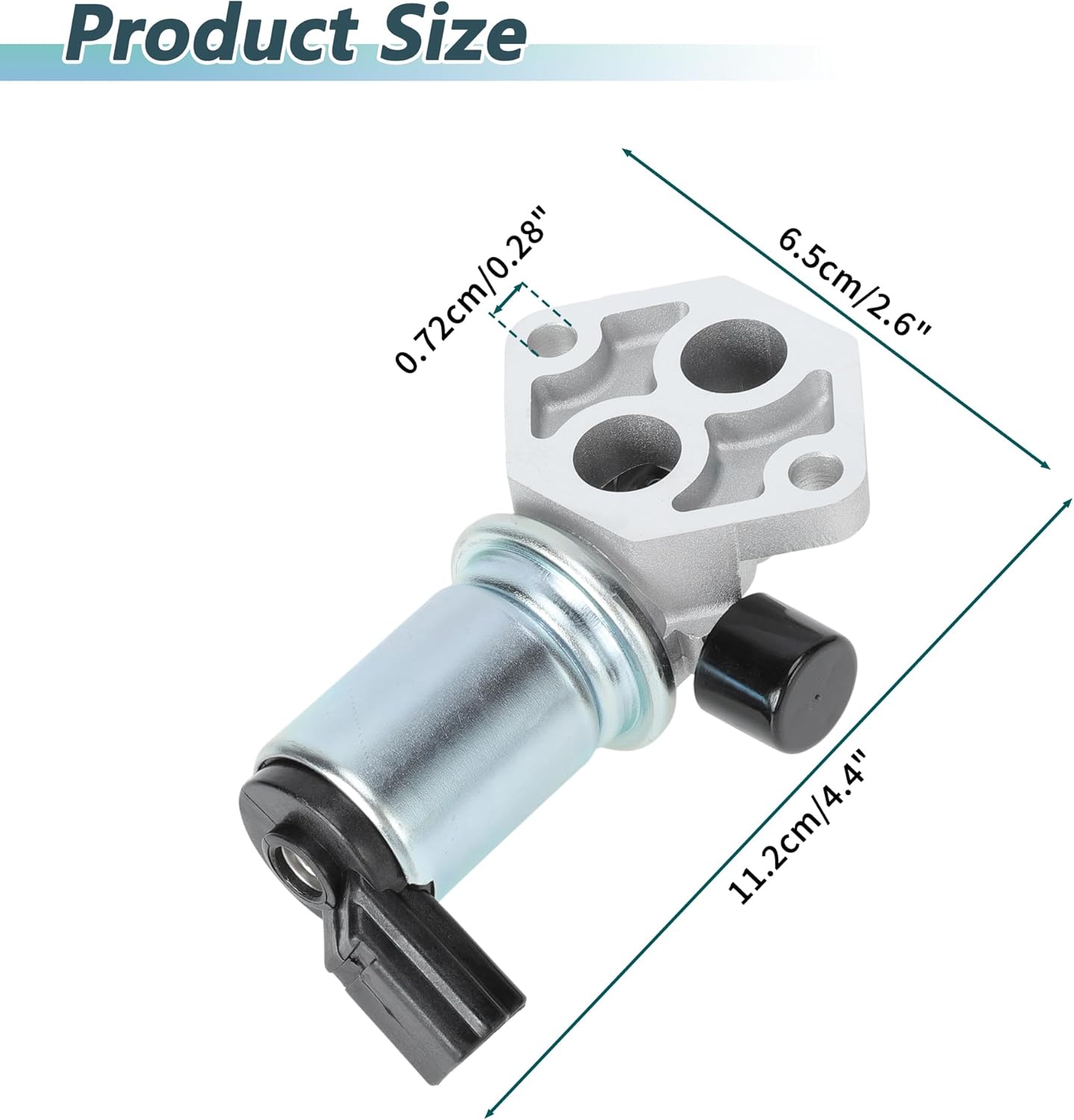 Idle Air Control Valve for Ford F-150 F-250 1994-1996 5.8L Fuel Injection Idle Air Control Valve IAC W/Gasket for Ford Bronco 1994-1996 5.8L No.F6TZ9F715HA/F4TZ9F715A