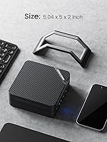 Vista 7 de MINISFORUM UM773 Lite Mini PC AMD Ryzen 7 7735HS(8C/16T, up to 4.75GHz) Barebone Version with AMD Radeon 680M Micro Computer, 2X HDMI 1x USB4