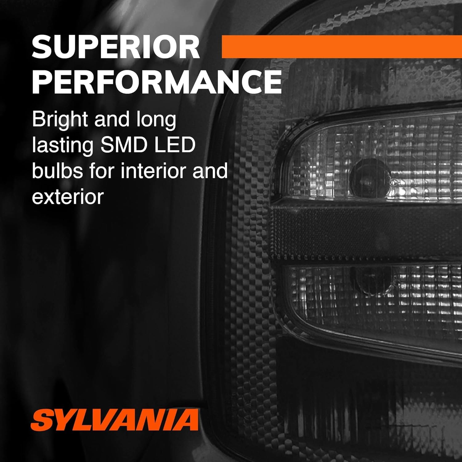 SYLVANIA - 7528 LED White Mini Bulb - Bright LED Bulb, Ideal for Daytime Running Lights (DRL) and Back-Up/Reverse Lights (Contains 2 Bulbs)