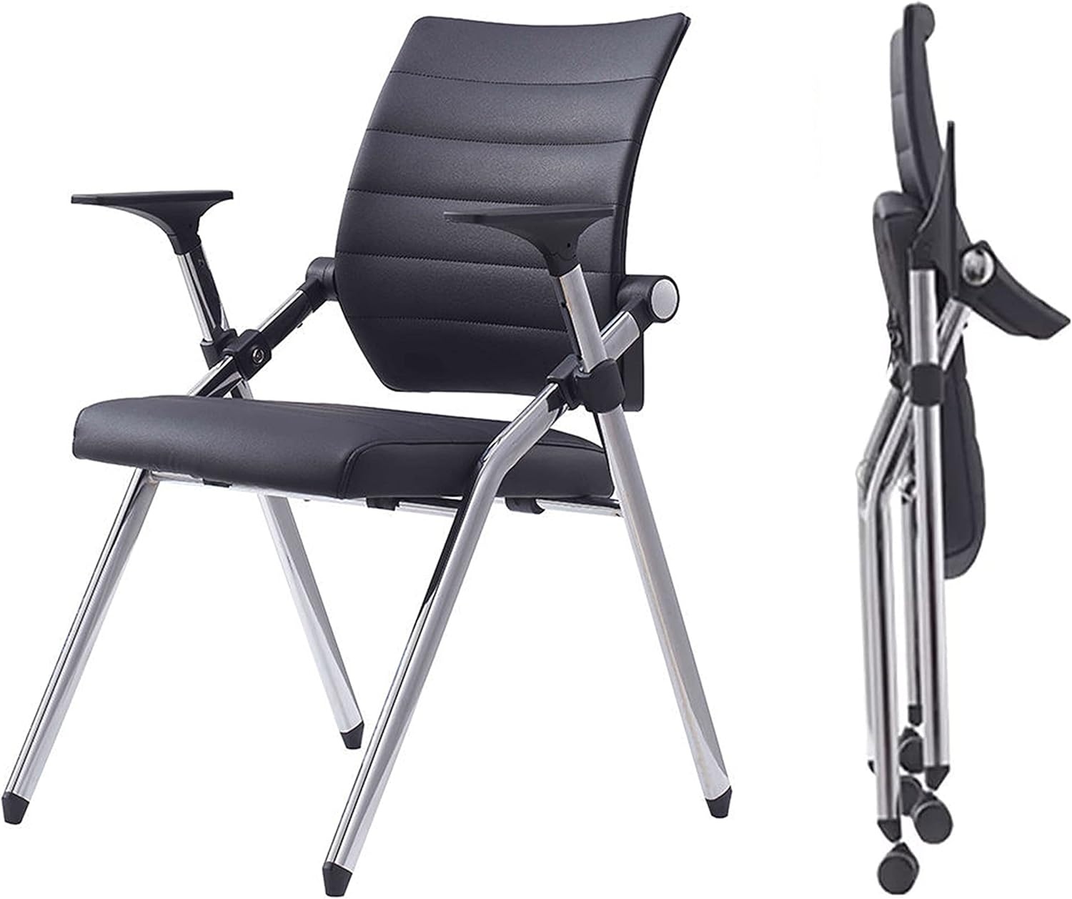 WLYMQFC Desk Chairs with Wheels and WordPad,Ergonomic