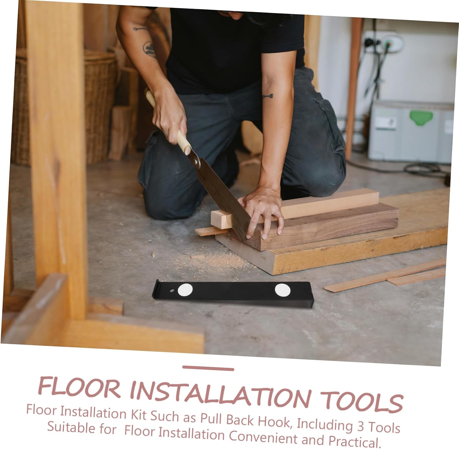 Flooring Installation Pull Bar Tool for Laminate and Wood Floors