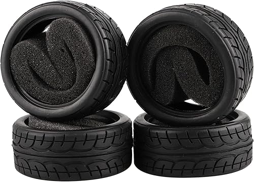 Miniatura 6 de Neumáticos de goma suave para RC 110 On Road Car Pack de 4