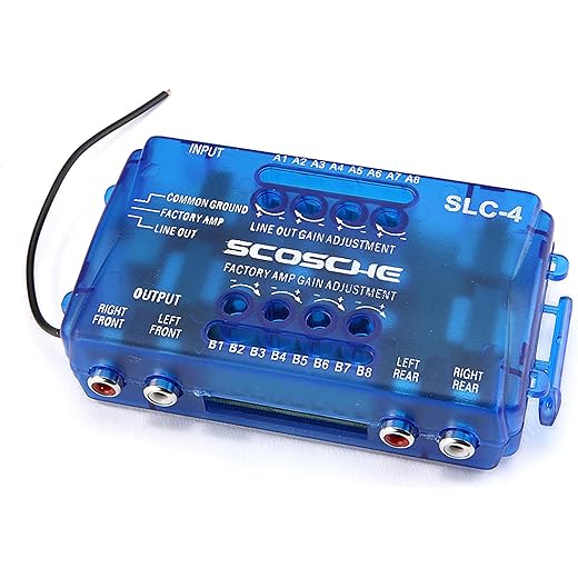 Scosche SLC4 Speaker Level Converter With 80 Watt Max