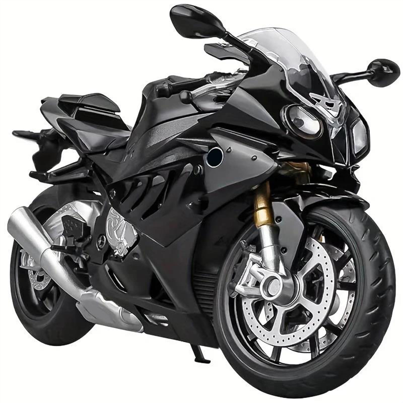 Modello di Moto Modellino Pressofuso di Motociclette in Scala 1/12, Veicoli da Collezione, Hobby, Regalo di Compleanno per BMW S1000 RR