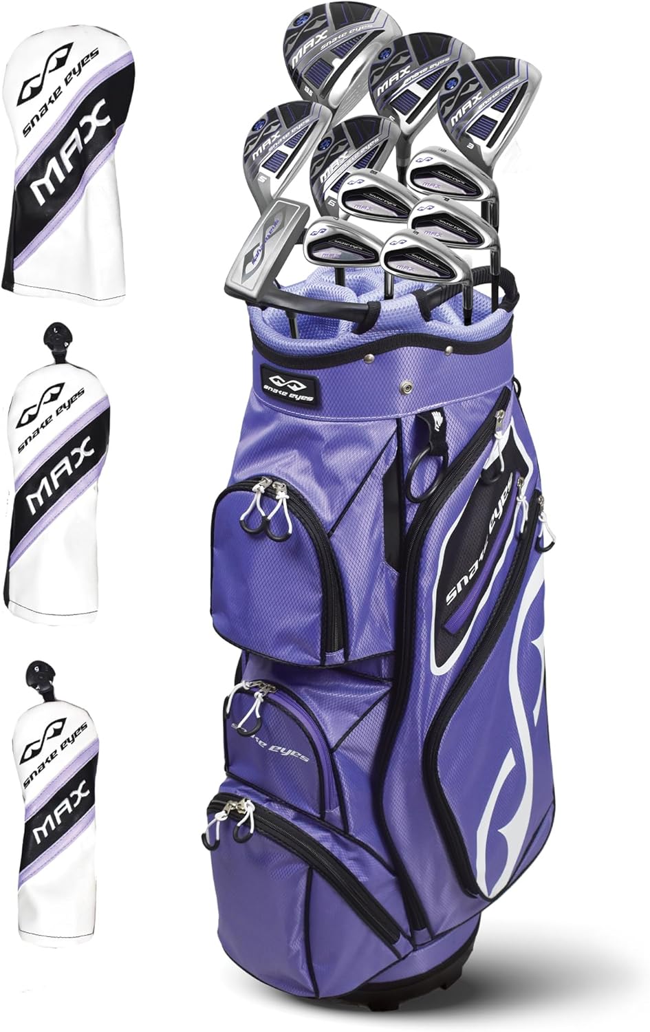 Snake Eyes Ladies MAX Complete Golf Set W/Bag