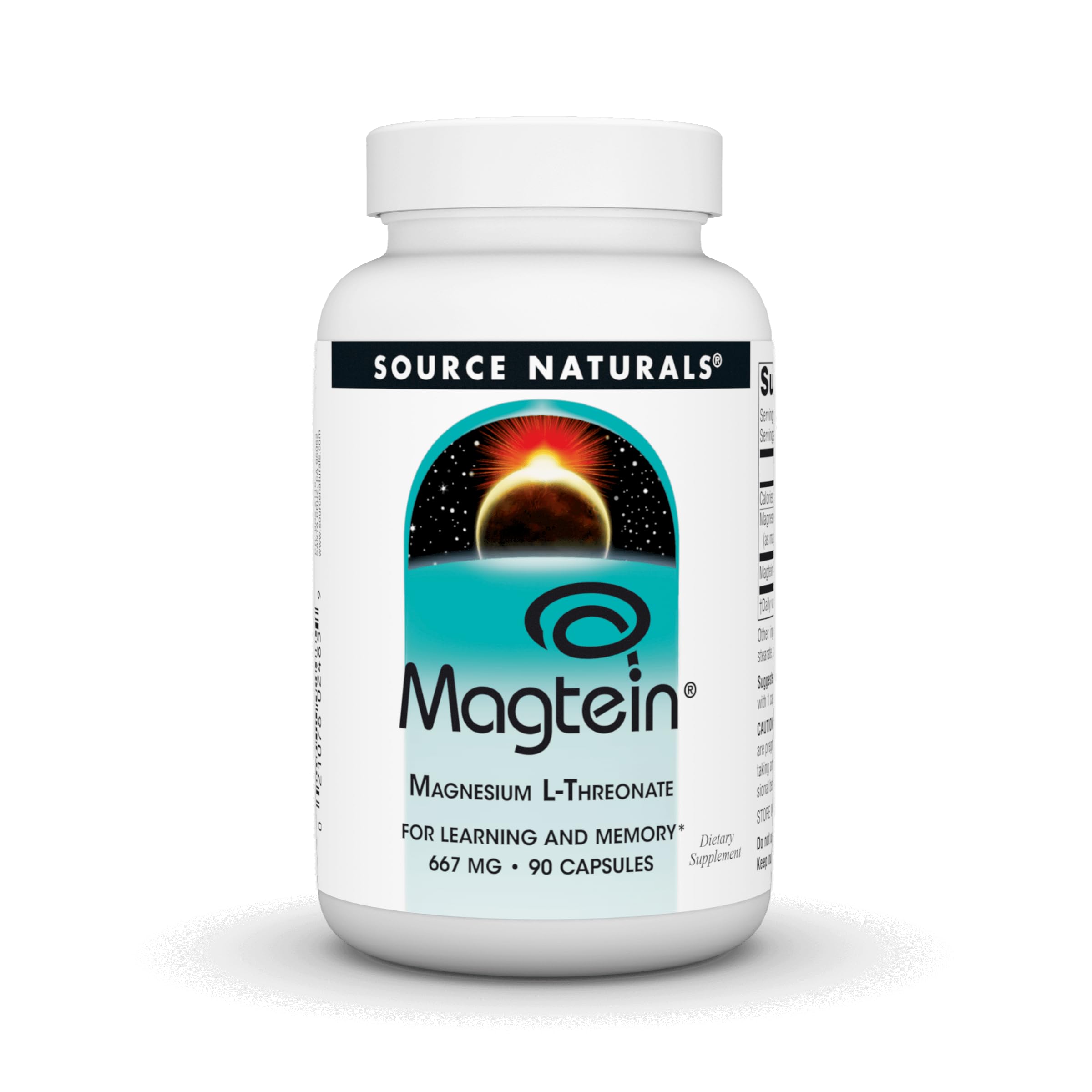 Source Naturals Magtein 90 Capsules