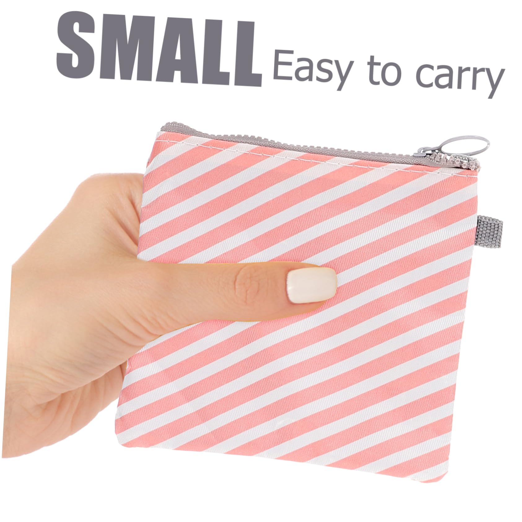 Anneome 40piezas Bolsa De Almacenamiento Para Toallas Sanitarias De Estuche Cremallera Organizador De Compresas Para Mujeres y Niñas Para Viaje y Uso Diario