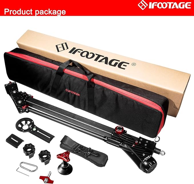 Grúa Mini IFOOTAGE Carbono 85'' Capacidad 33 lbs miniatura 8