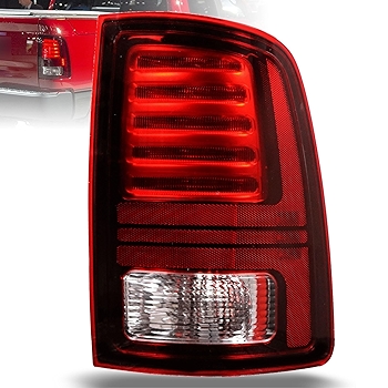 洛琴LED尾灯适用于2013-2018年Ram 1500，2014-2018年Ram 2500/3500，右侧乘客灯组件替换68093080AB