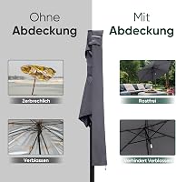 Sekey Napernyő Védőhuzat 350cm/200x300cm Szellőzőlyukakkal Vízálló 4
