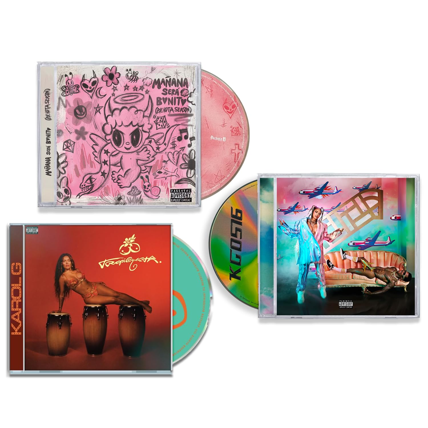Karol G "Fuego" Collection - Manana Sera Bonita (Bichota Season) / KG0576 / Tropicoqueta - 43 Track Collection!