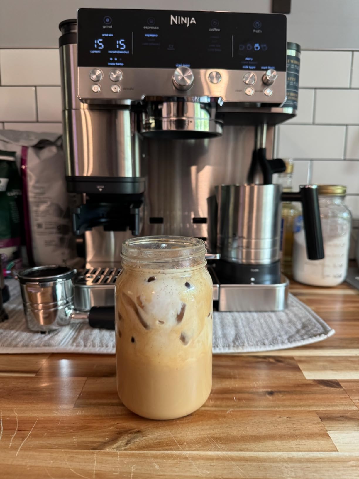 Ninja Luxe™ Café Premier Series Espresso Machine Drip Coffee Maker & Cold Brew Machine photo review