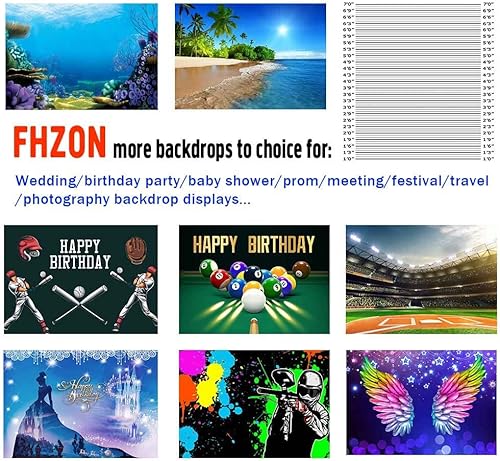 Miniatura 7 de FHZON Fondo de supermercado de frutas Exposición de frutas de verano Temporada de cosecha Uvas de fresas Fondo de cabina de fotos Fondo de