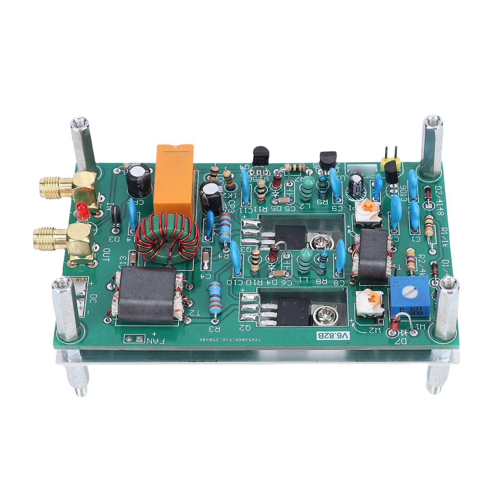 Dpofirs Amplificateur de Puissance 30W Courte Onde Interface Universelle