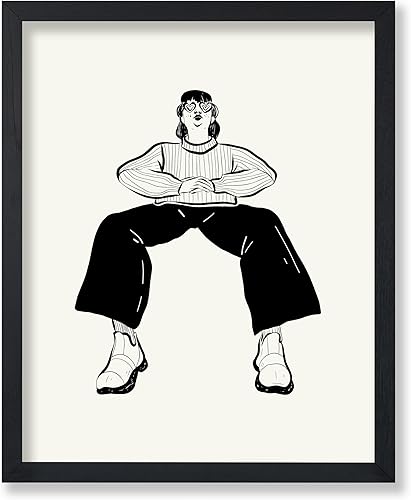 Miniatura 41 de Poster Master Póster de Groovy Woman – Impresión retro de moda – Arte de línea – Arte minimalista – Arte moderno – Arte abstracto – Arte en blanco y